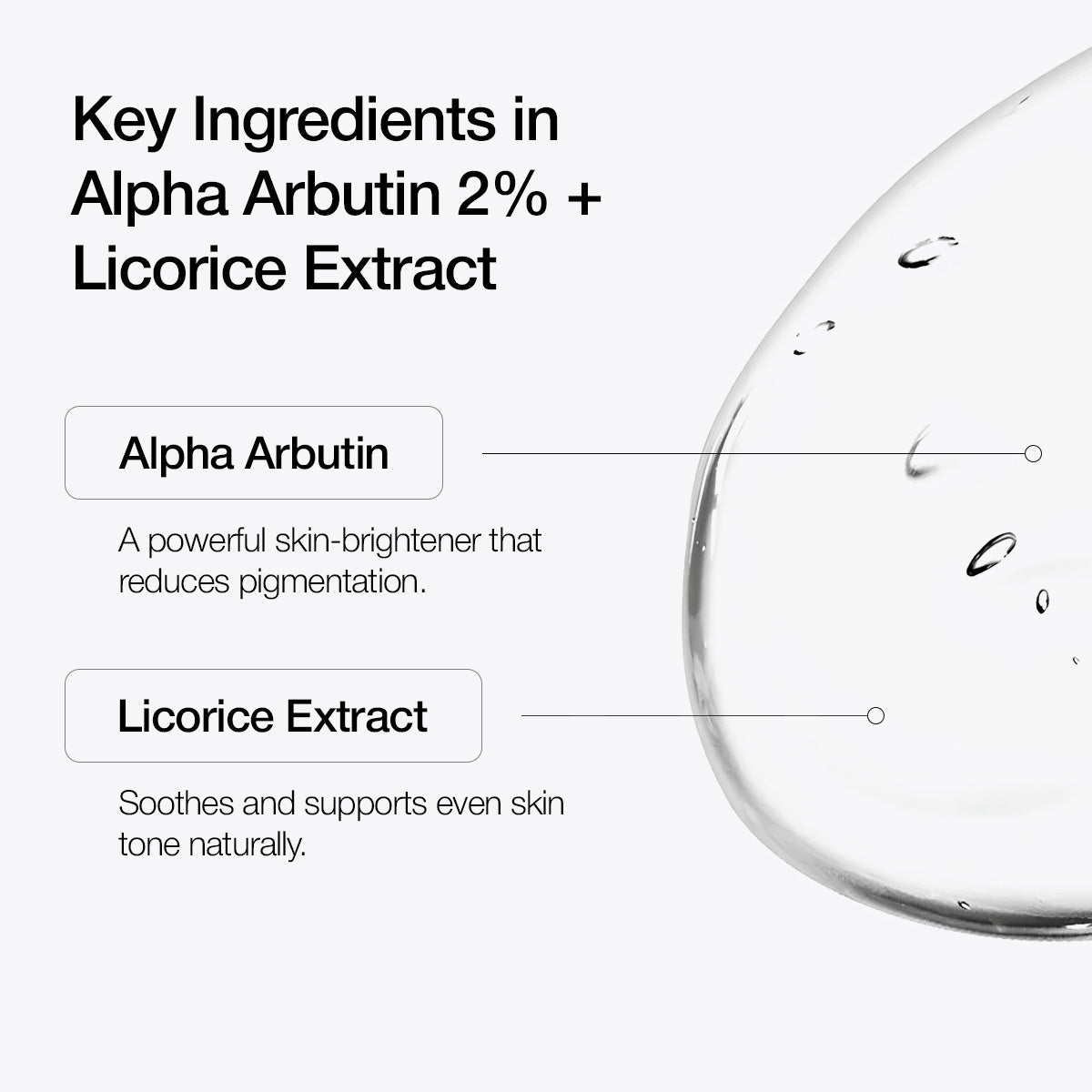 Alpha Arbutin 2% + Licorice Extract